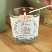 Personalised Home Scented Jar Candle Extra Image 1 Preview